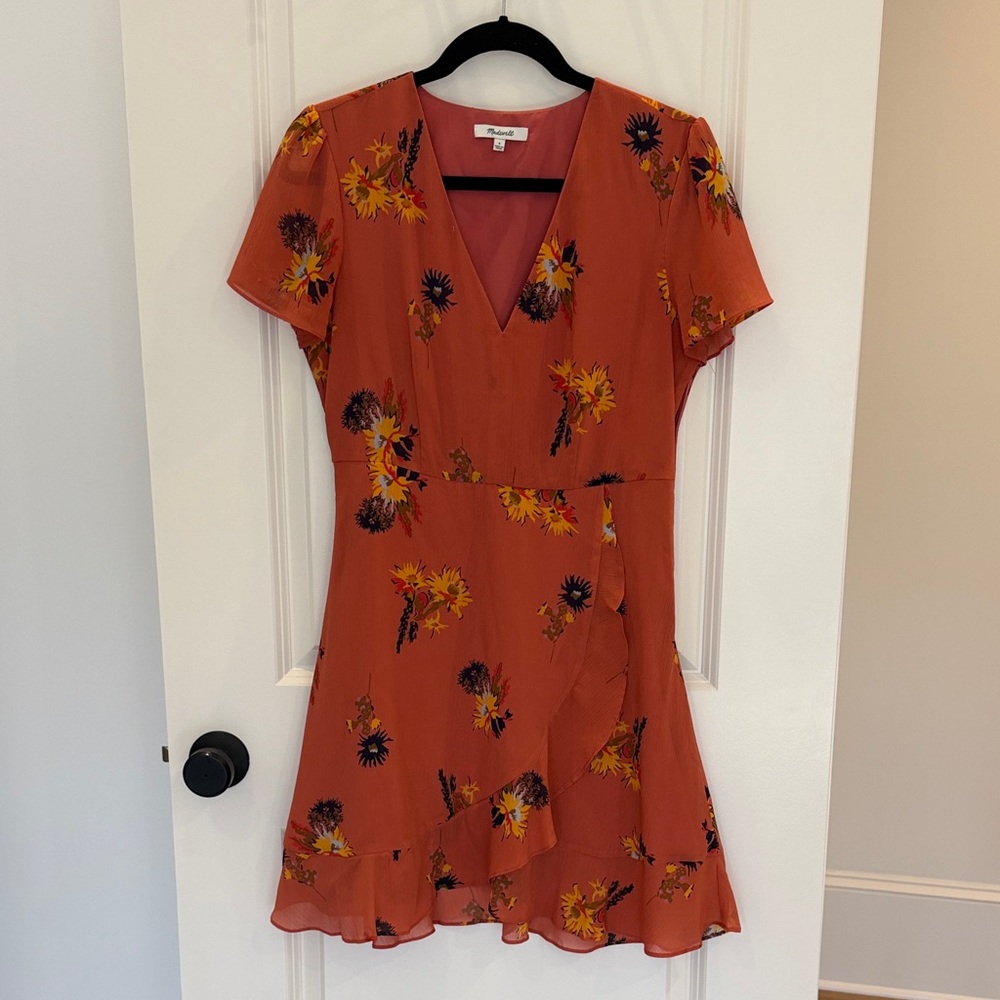 Madewell Floral Mini Dress
